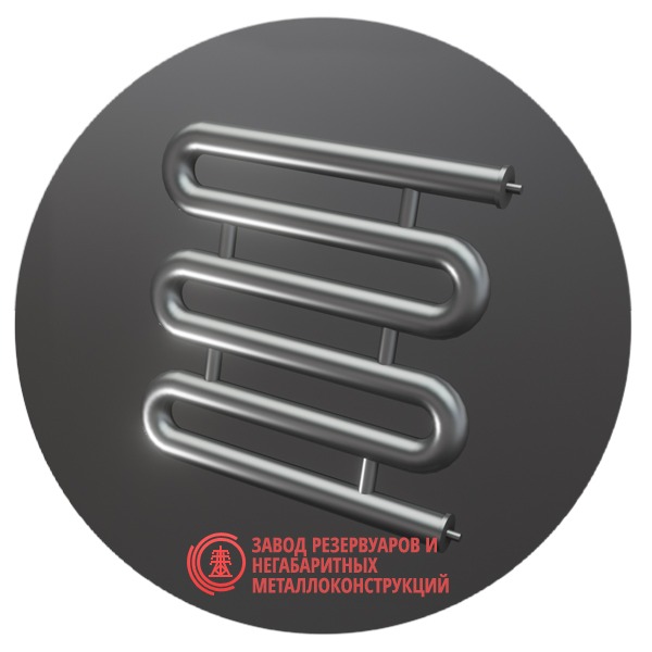 Регистры отопления шестирядные РЗП-6x133x4.0-2000 мм