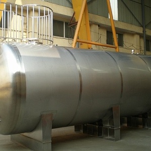 Емкость 5 м3 из нержавеющей стали AISI 321